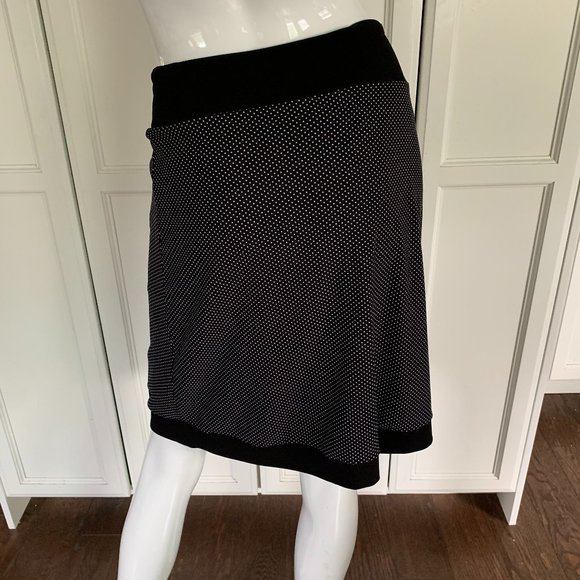 ianella small black and white dot skirt - Picture 1 of 3